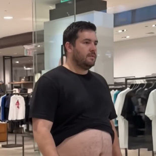 Pull your shirt over it